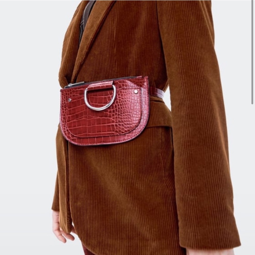 ZARA BELT BAG WITH RING DETAIL
